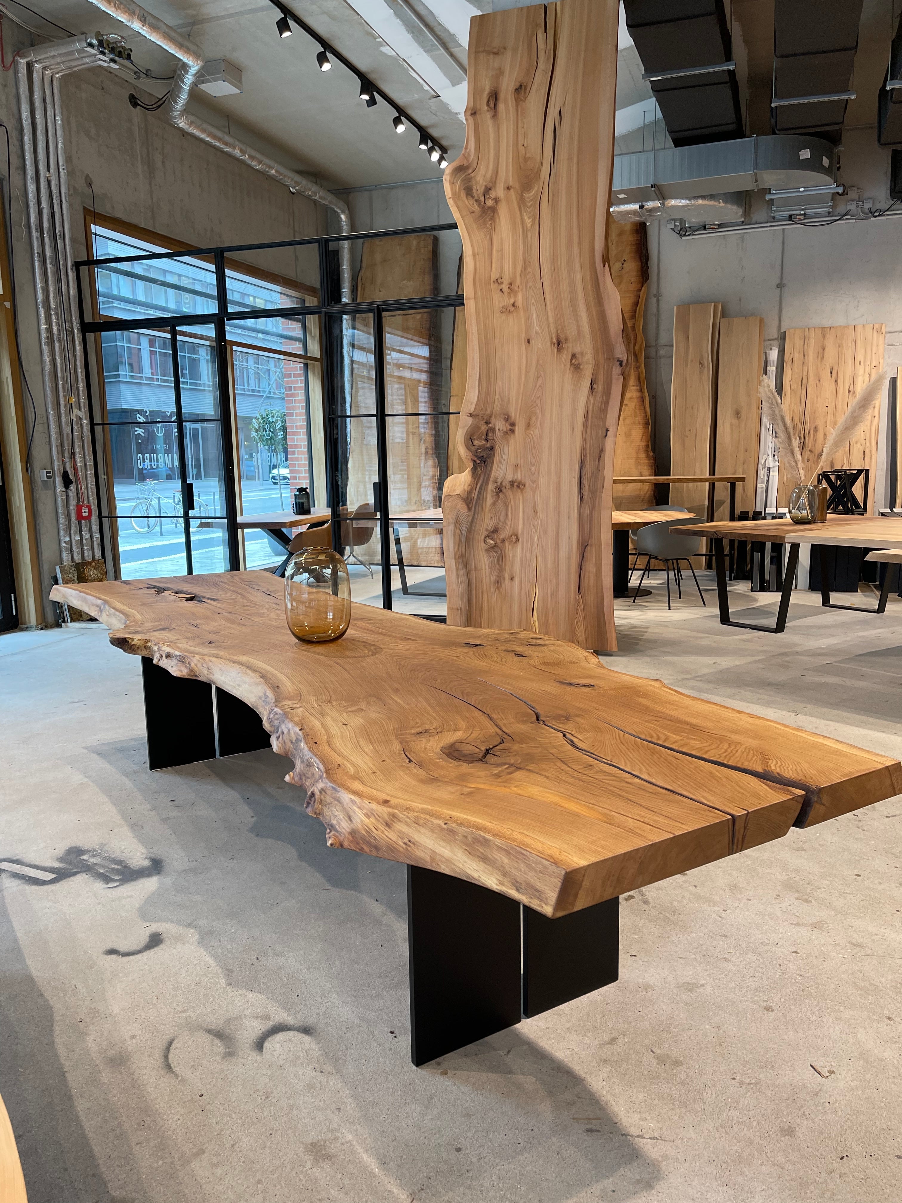Naturholztisch Maßanfertigung Massivholztisch | Holzwerk Hamburg