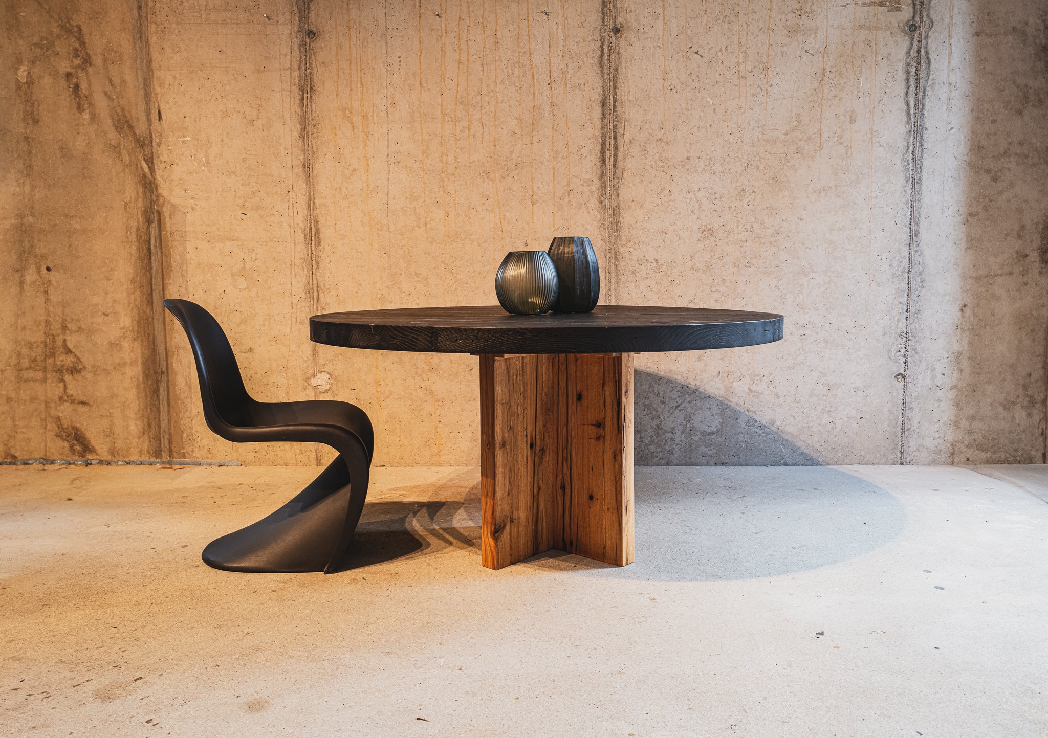 Esstisch rund | Round Table | Massivholztisch rund