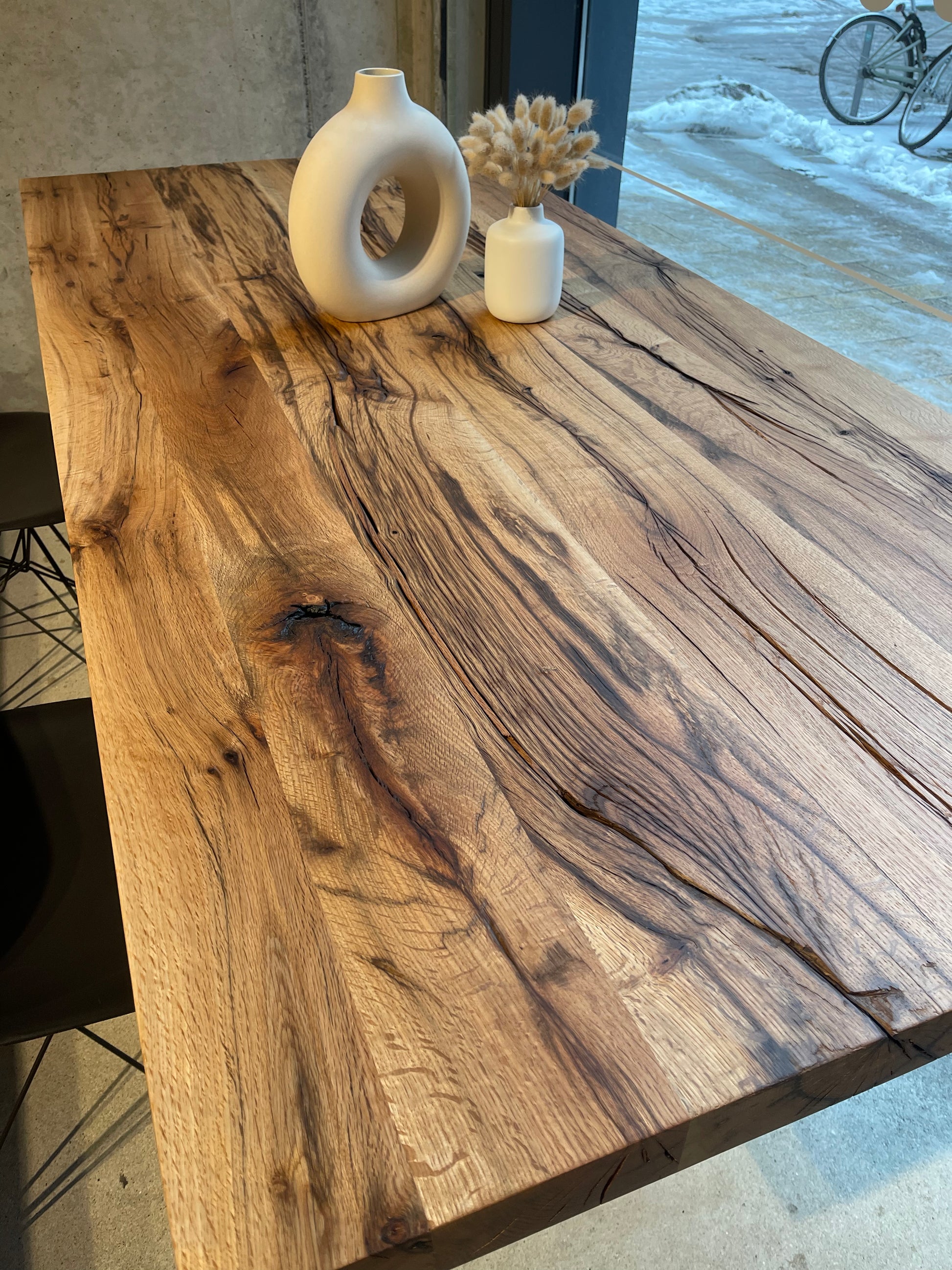 Esstisch individuell Massivholz Eiche nach Maß