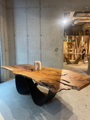 Esstisch Monolith Buchenholz | Massivholztisch Buche Monoblock