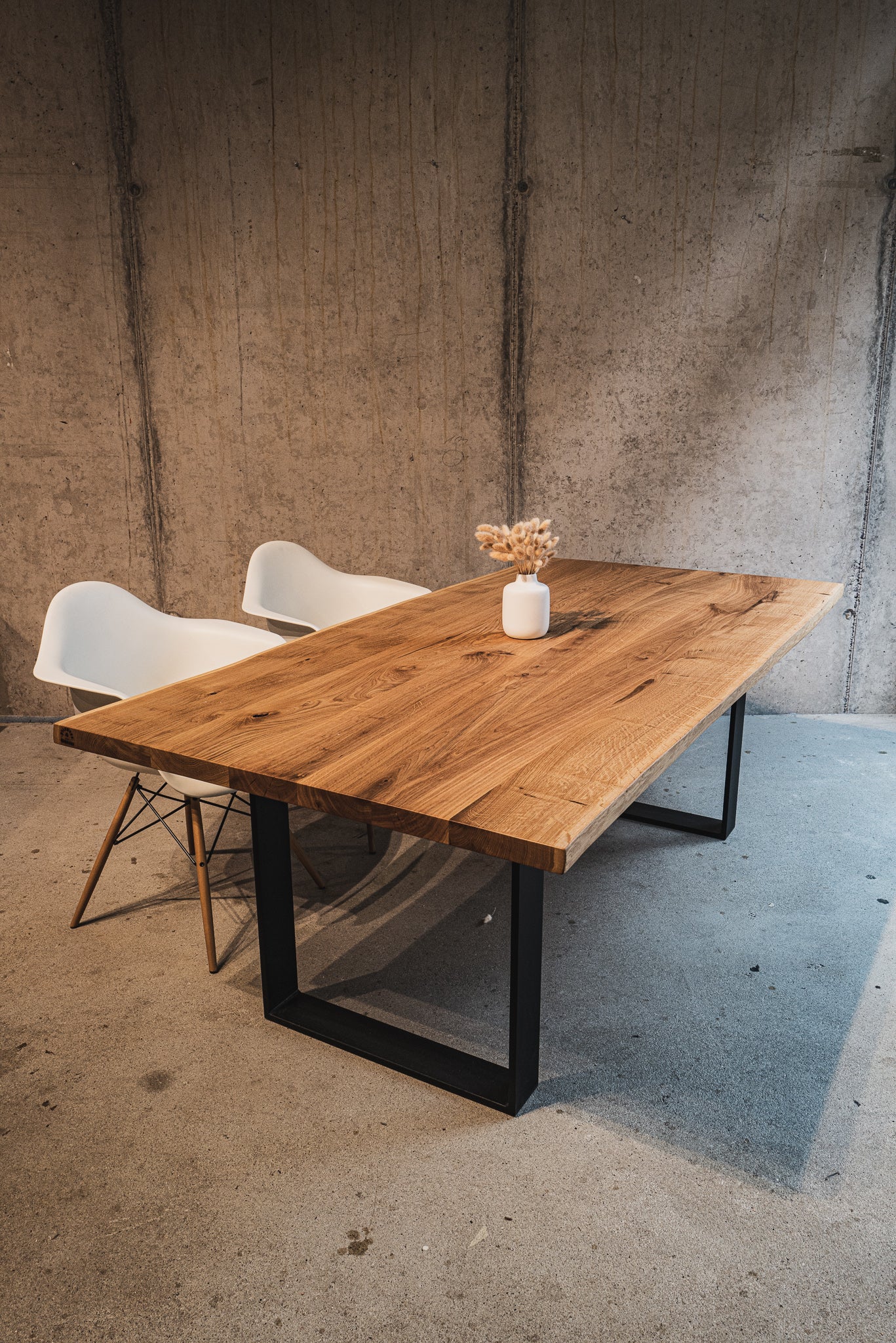 Eichentisch kaufen | Esstisch Eiche kaufen | Tisch Gestell schwarz