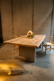 Esstisch Designtisch Beton  Holztisch 