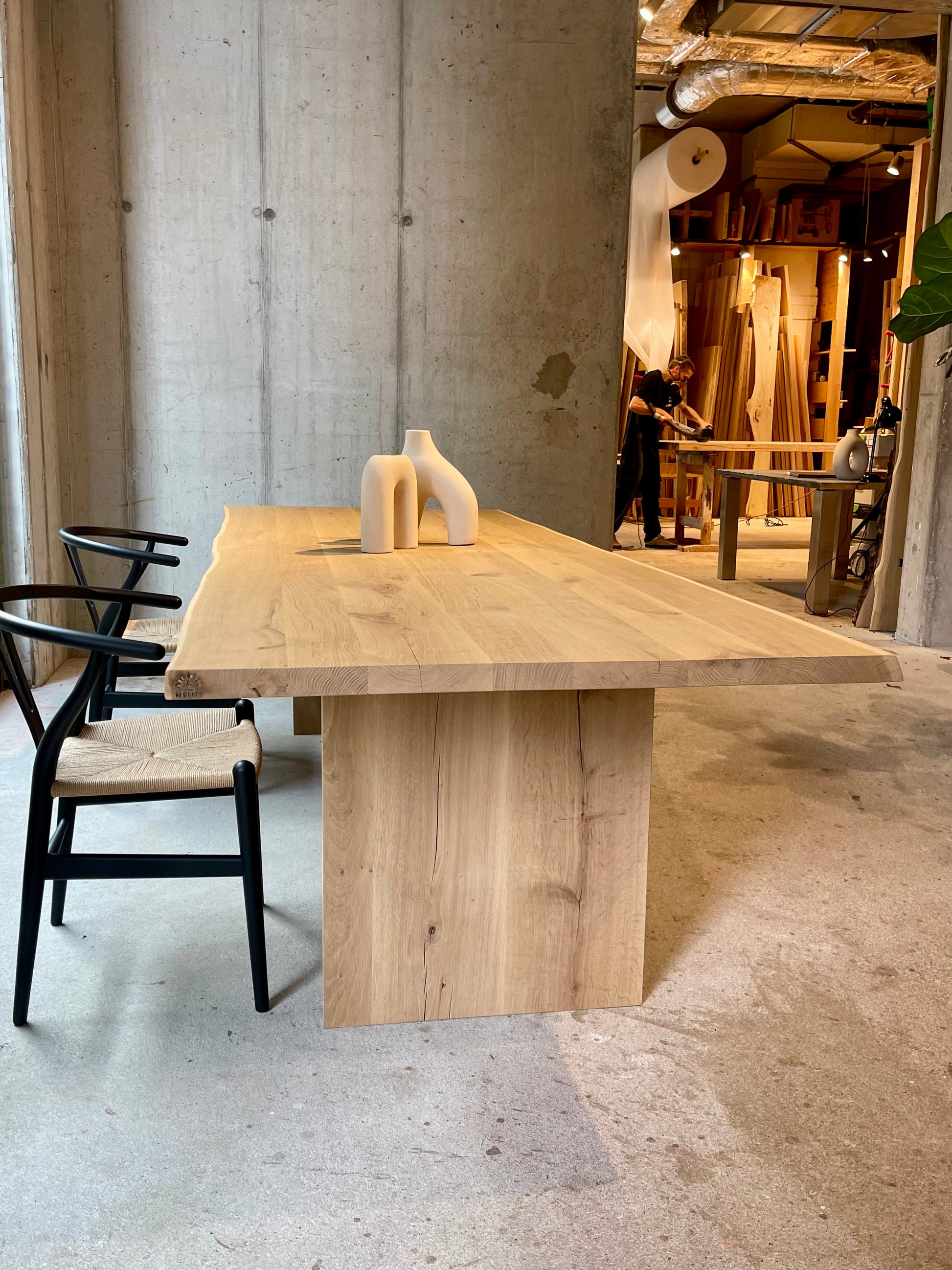 Esstisch Eiche massiv Holz nach Maß