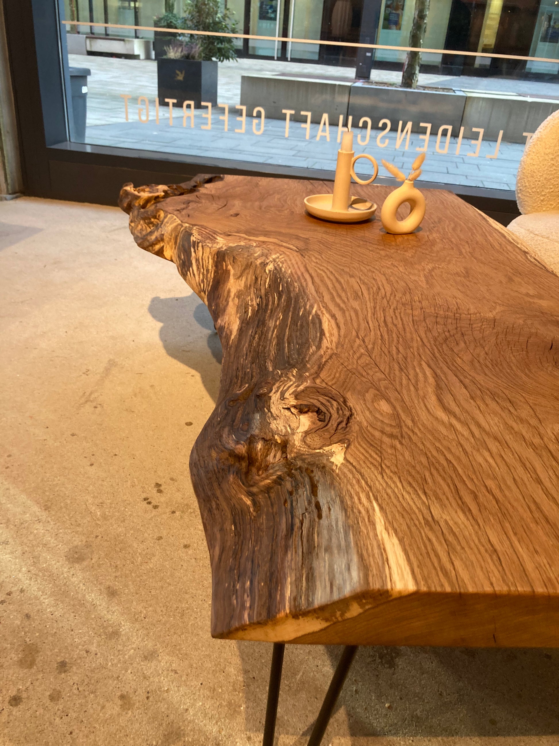 Couchtisch Massivholz Eiche
