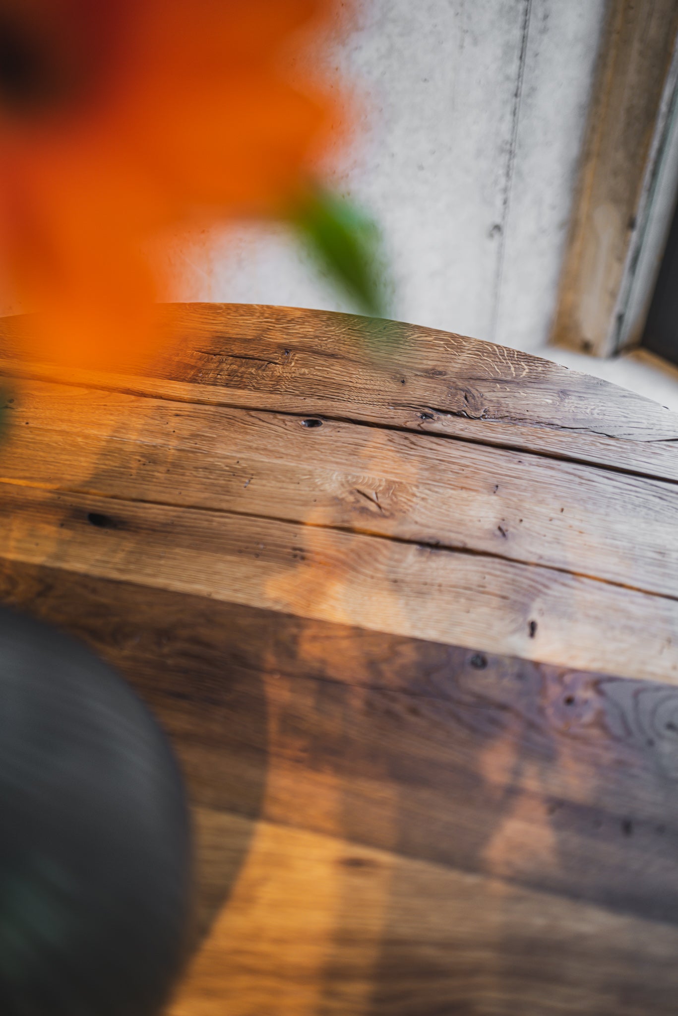 Runder Tisch Massivholz