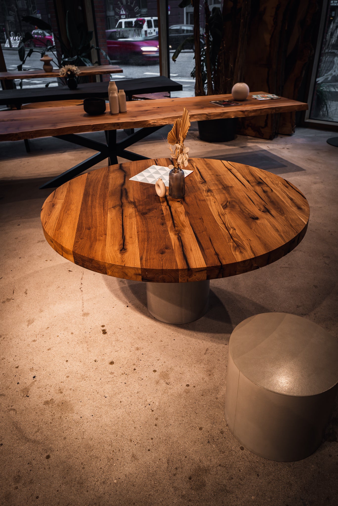 Esstisch Massivholz rund