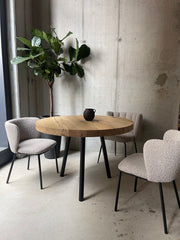 Esstisch Massivholz rund | Runder Tisch | Runder Holztisch 