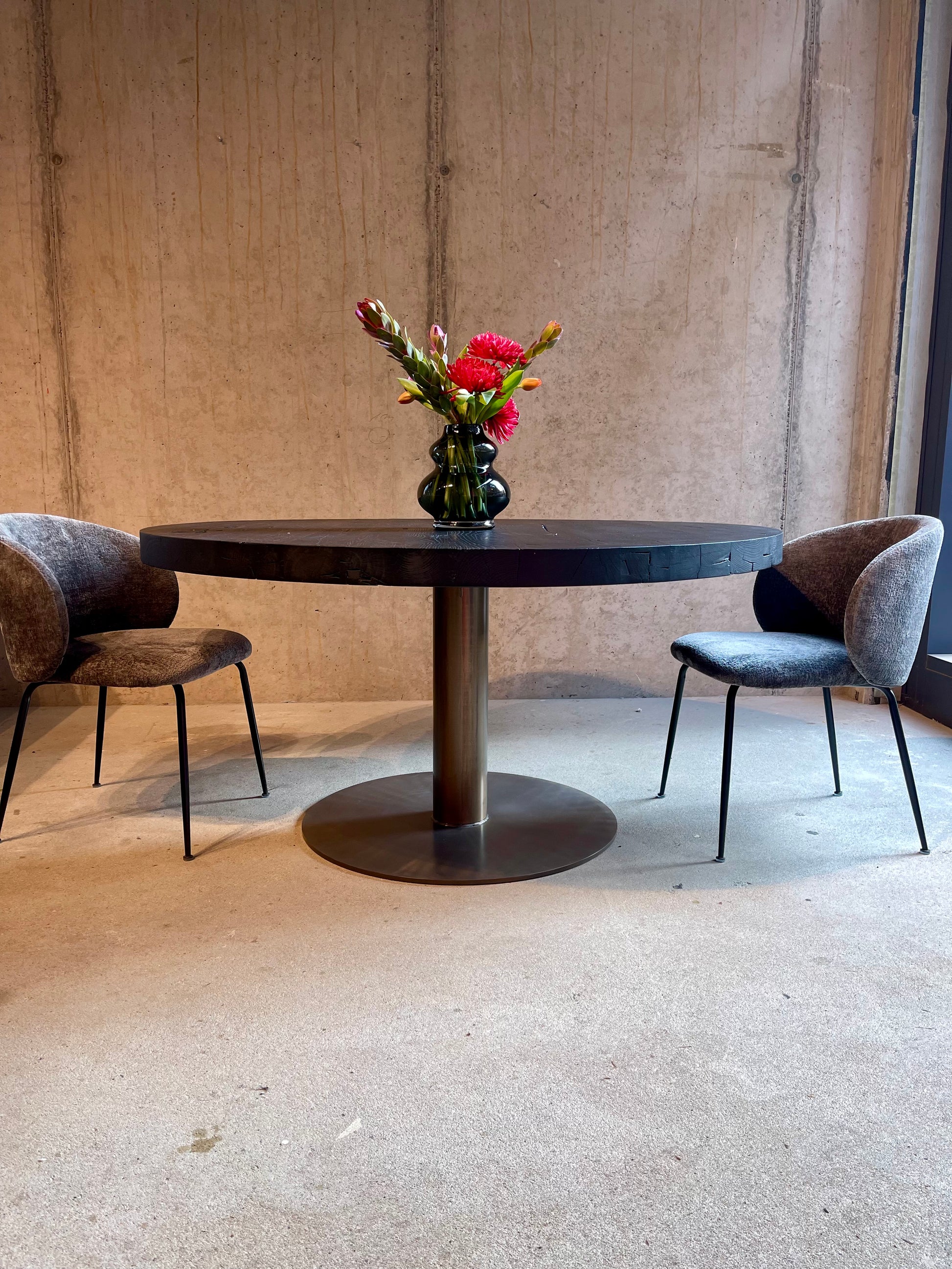 Runder Tisch Massivholz