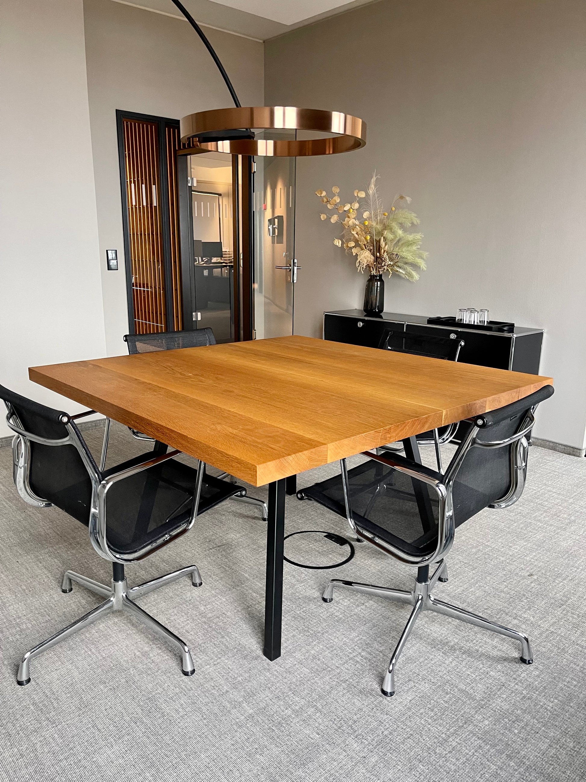 Besprechungstisch Massivholz | Schreibtisch nach Maß 