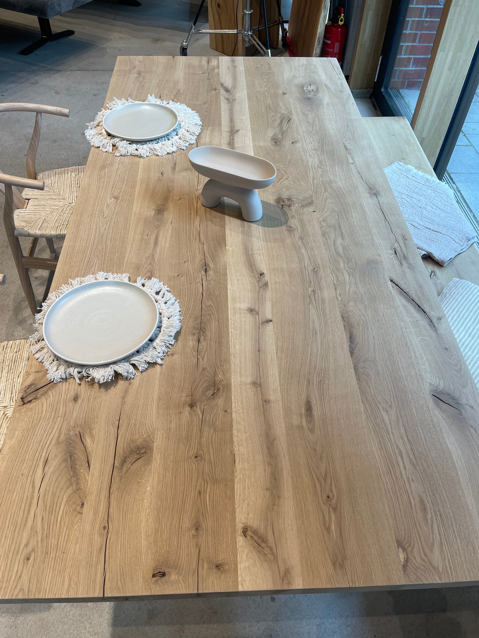 Helles Holz Massivholztisch 