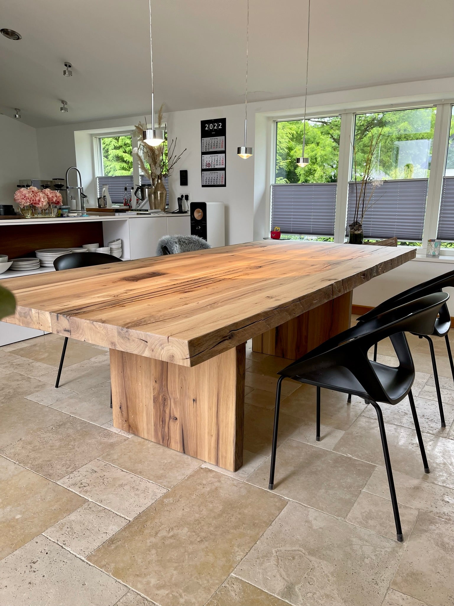 Massivholztisch Eiche rustikal 