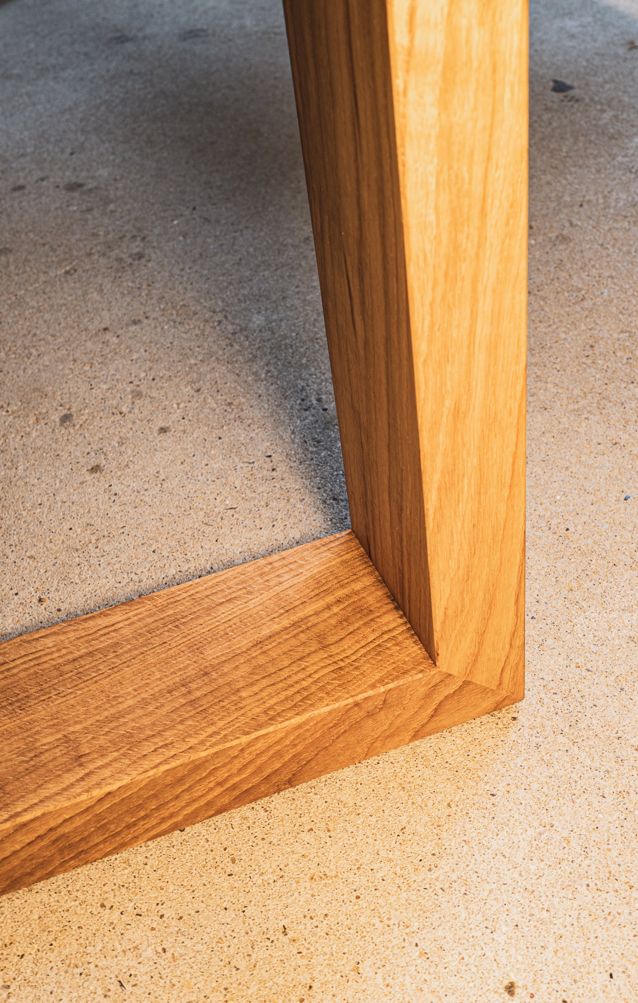 Tischgestell aus Holz | Tisch Gestell Holz | Esstisch Gestell Holz Eiche 