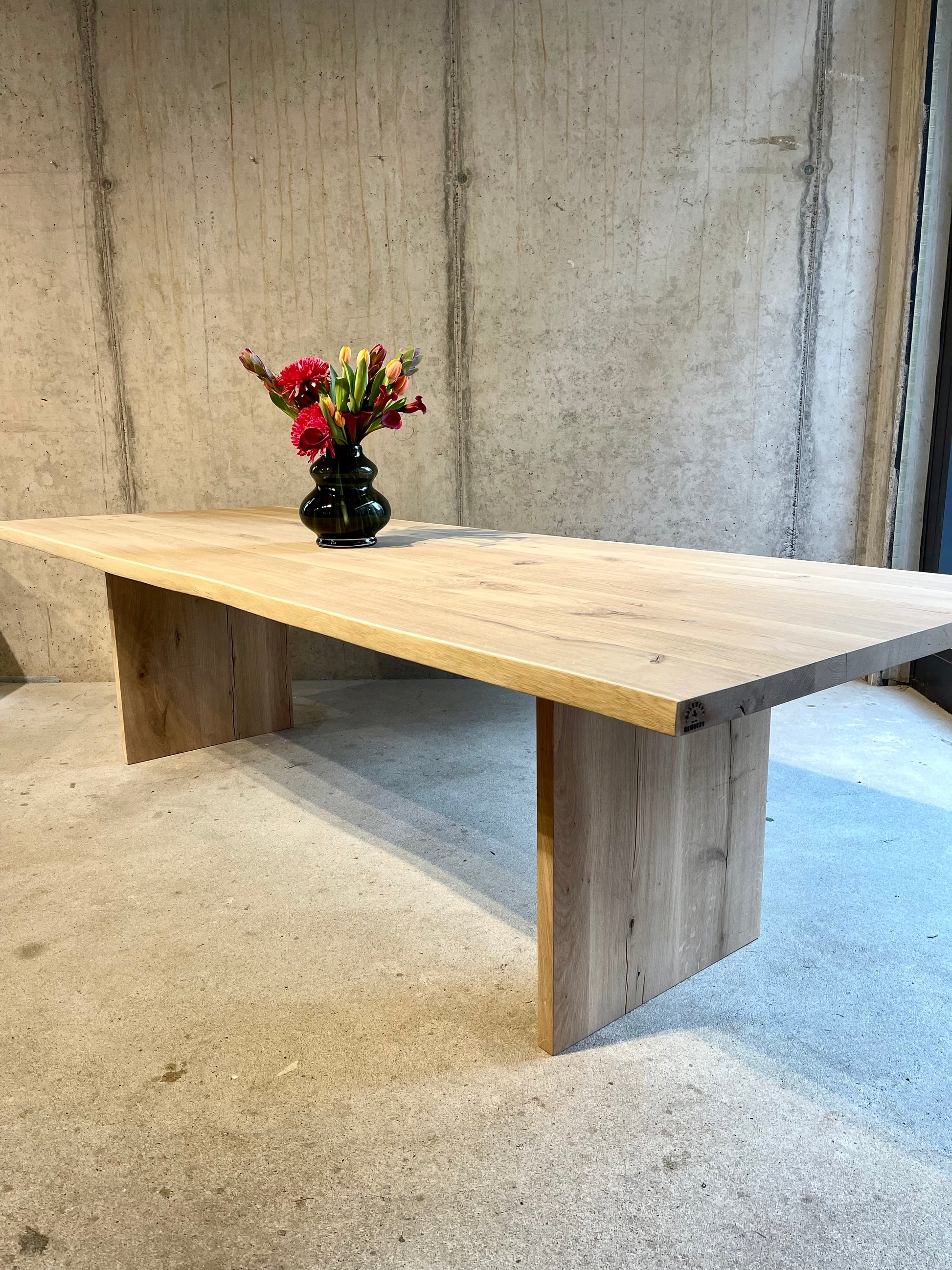 Massivholztisch Eiche hell