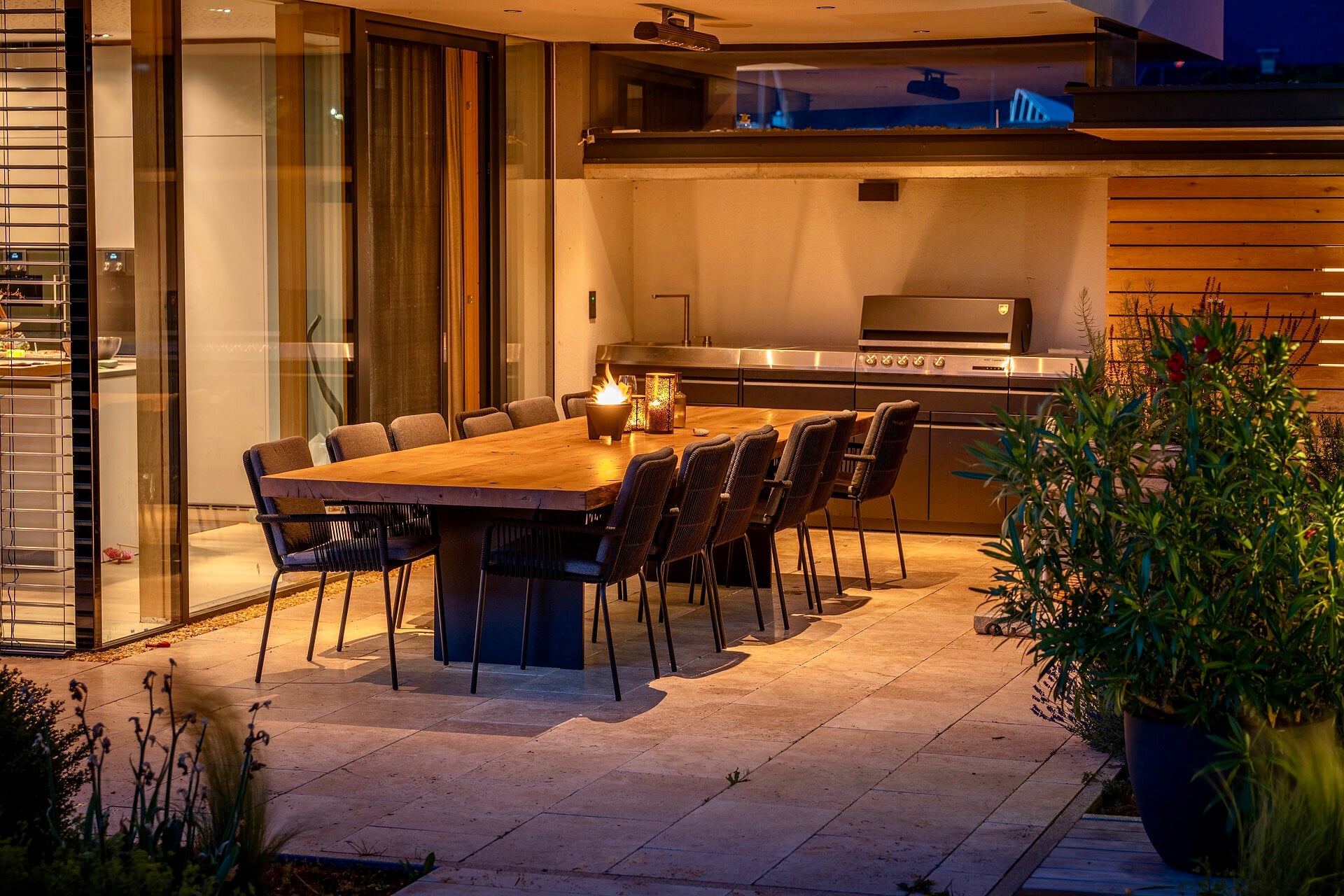 Terrassentisch | Massivholztisch | Gartentisch 