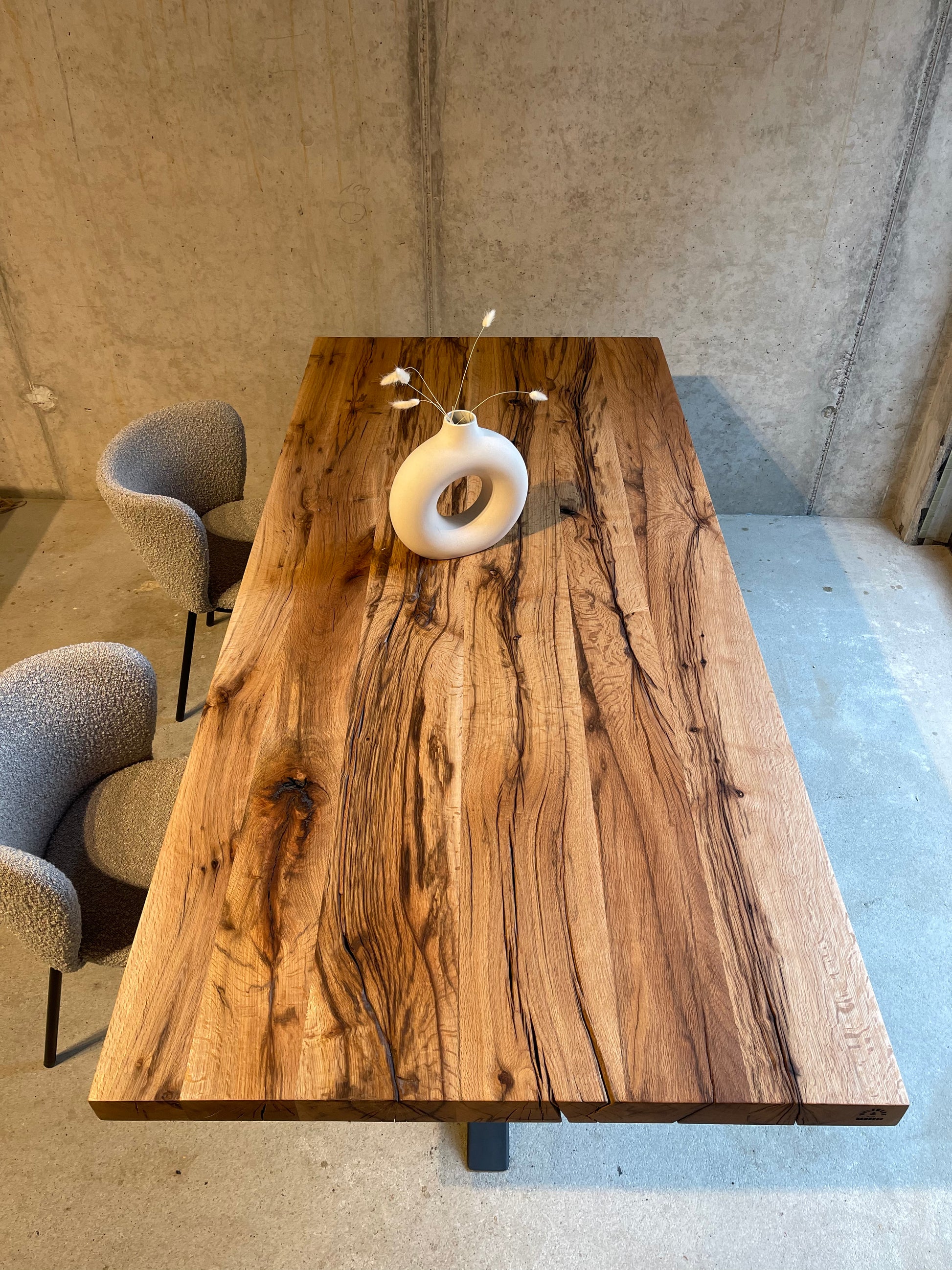 Massivholztisch Eiche rustikal 