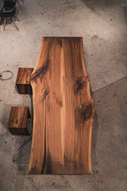 Esstisch Massivholz Nussbaum 