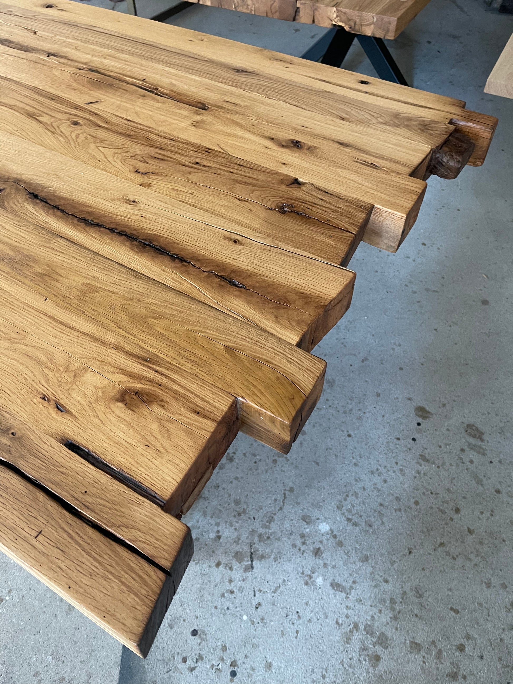 Esstisch Fachwerk Rustikal 