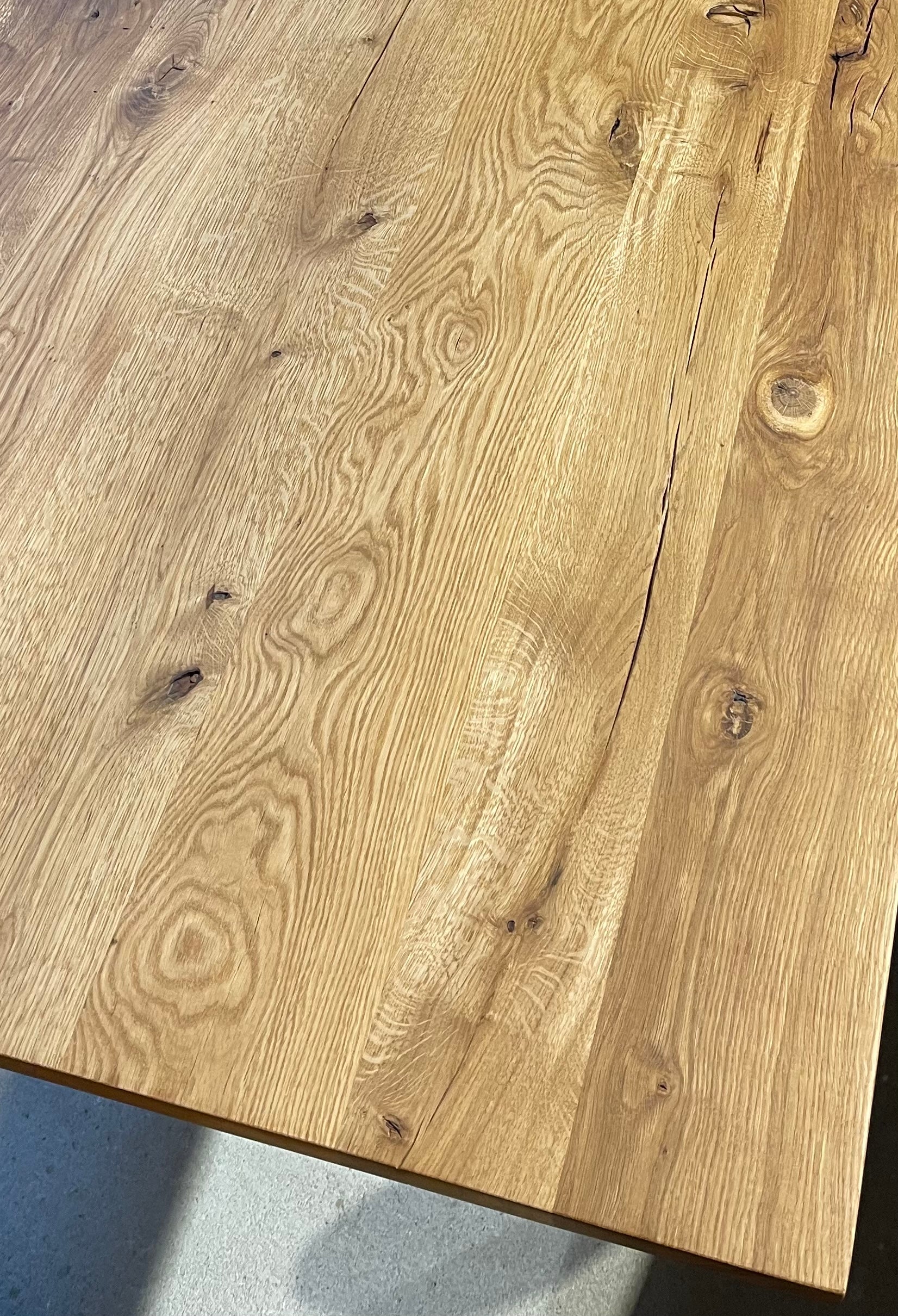 Tischplatte natürlich Eiche 