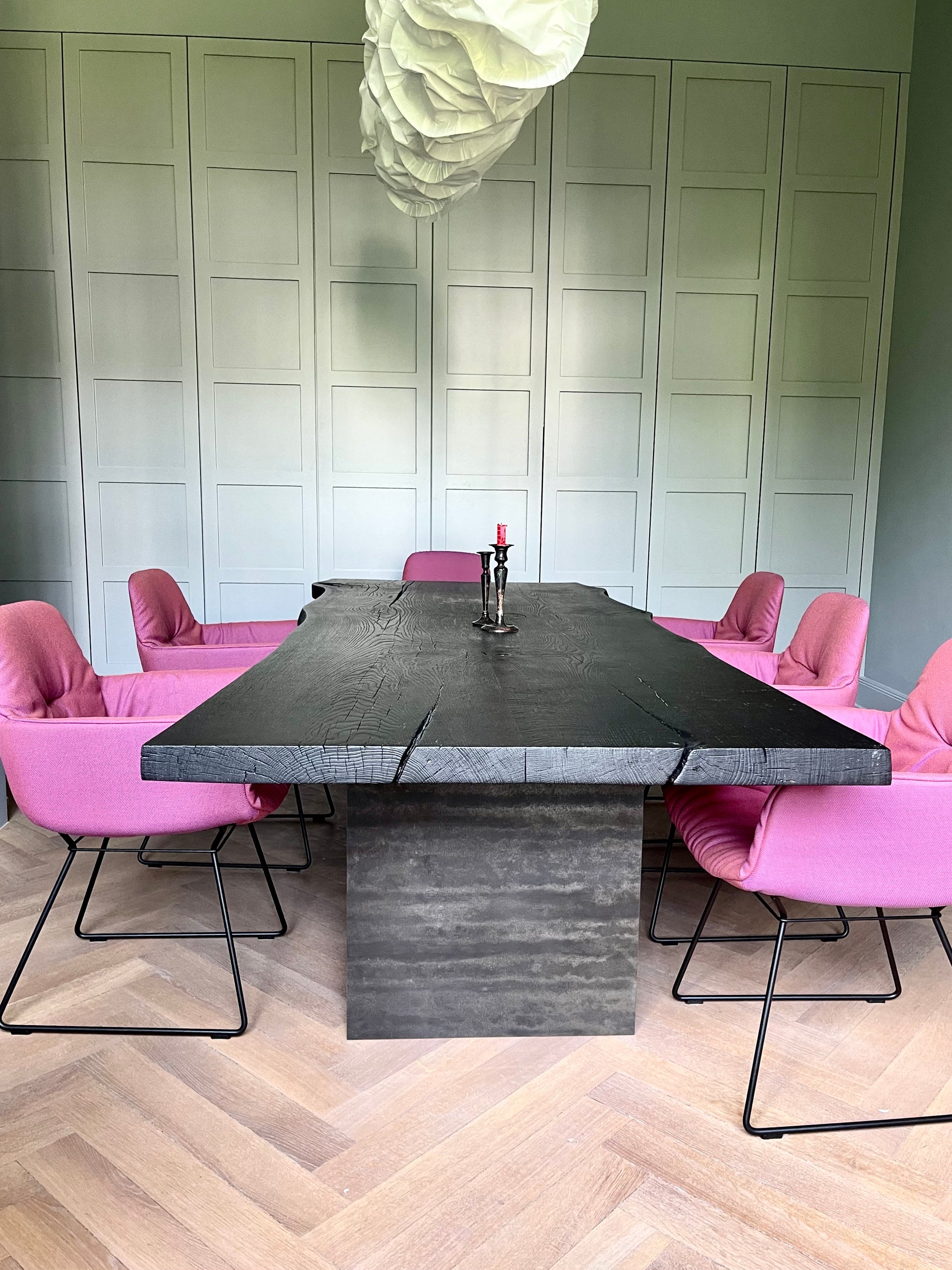 Massivholztisch geköhlt | Holzwerk⚓️Hamburg 