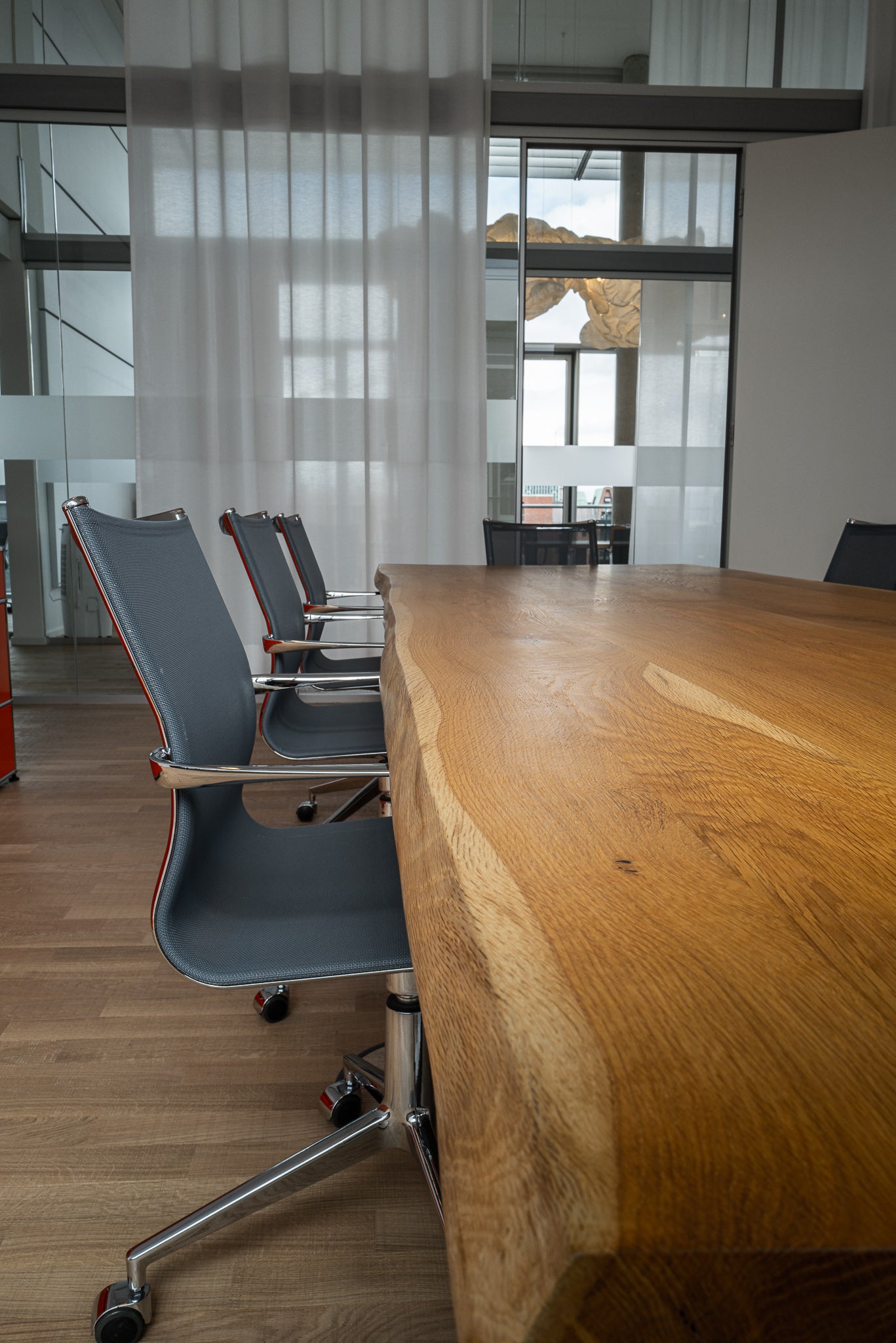 Konferenztisch, Besprechnugstisch Eiche