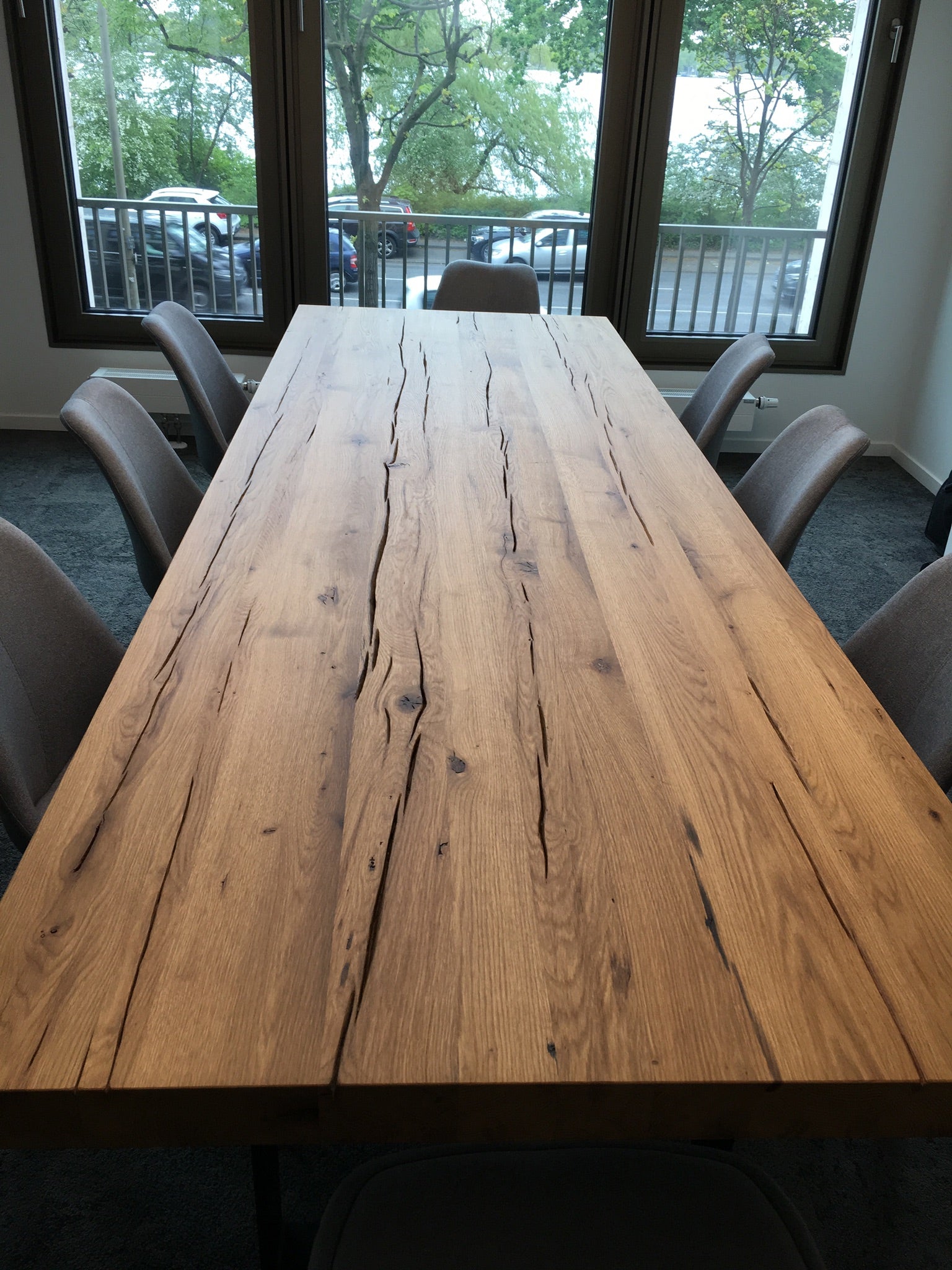 Konferenztisch  in Hamburg, Konferenztisch nach Maß von Holzwerk Hamburg 