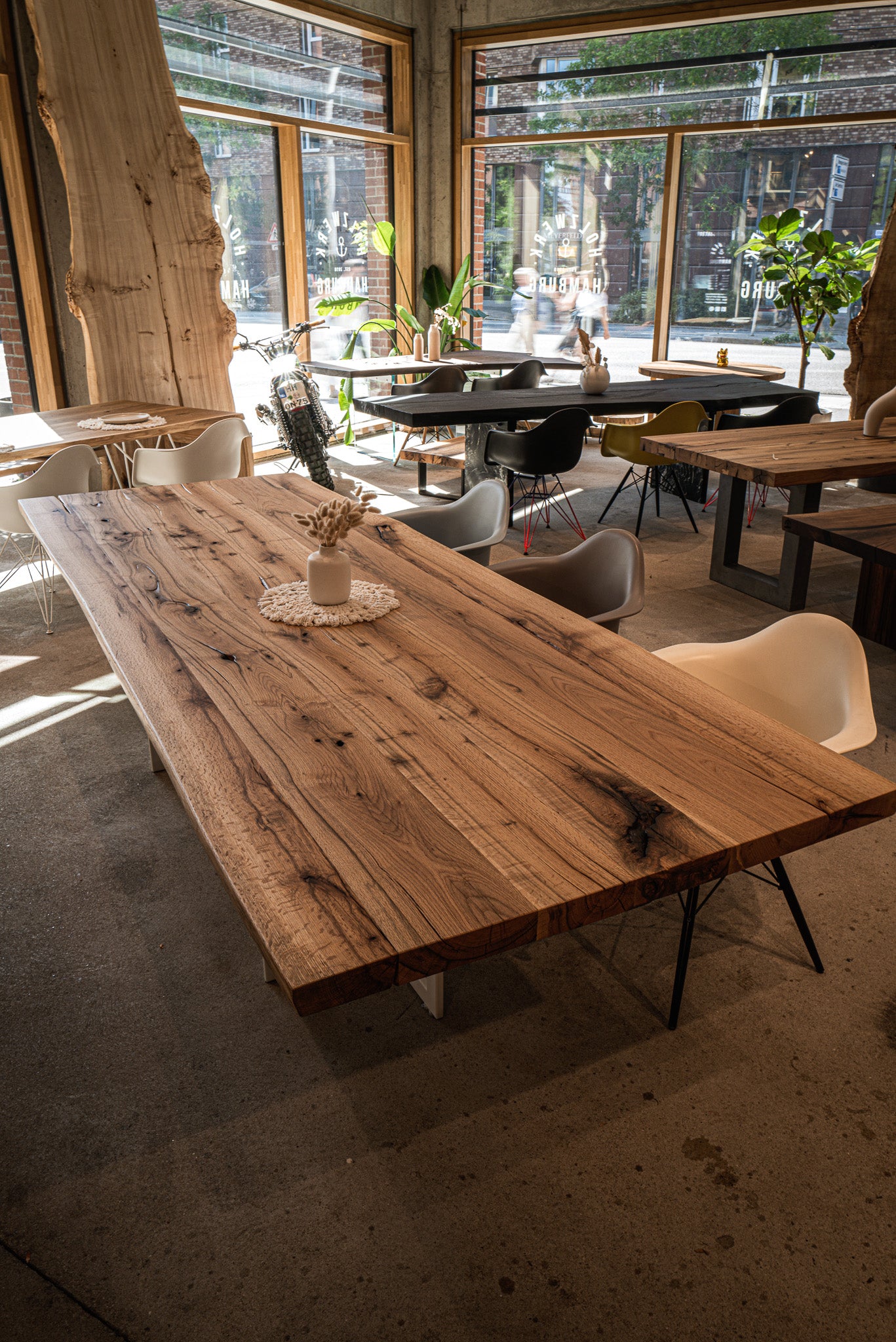 Massivholztisch us Eichenholz 