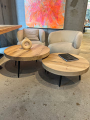 Couchtisch Wohnzimmertisch Eichenholz Altholz