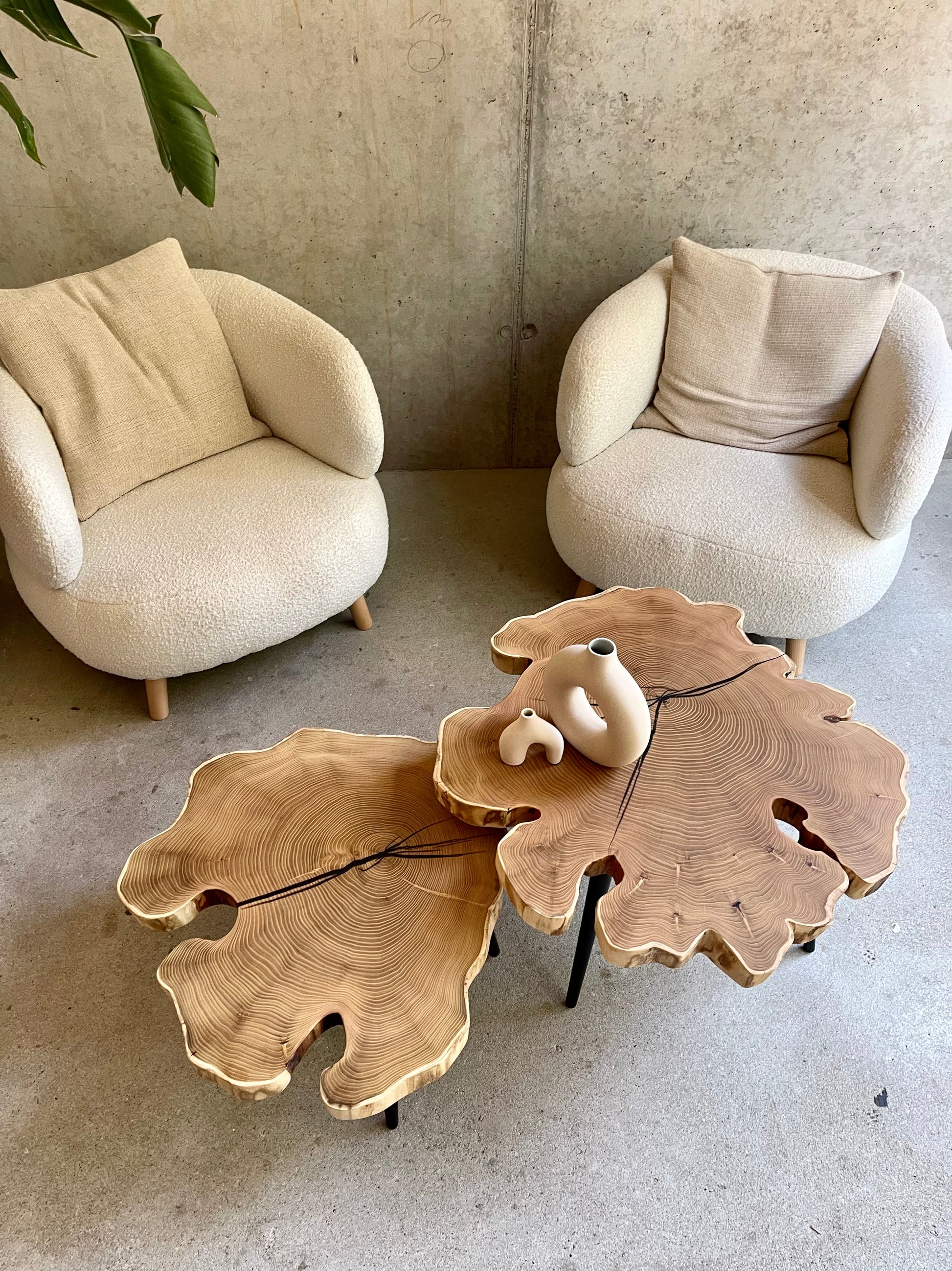 Baumscheibe Tisch Couchtisch