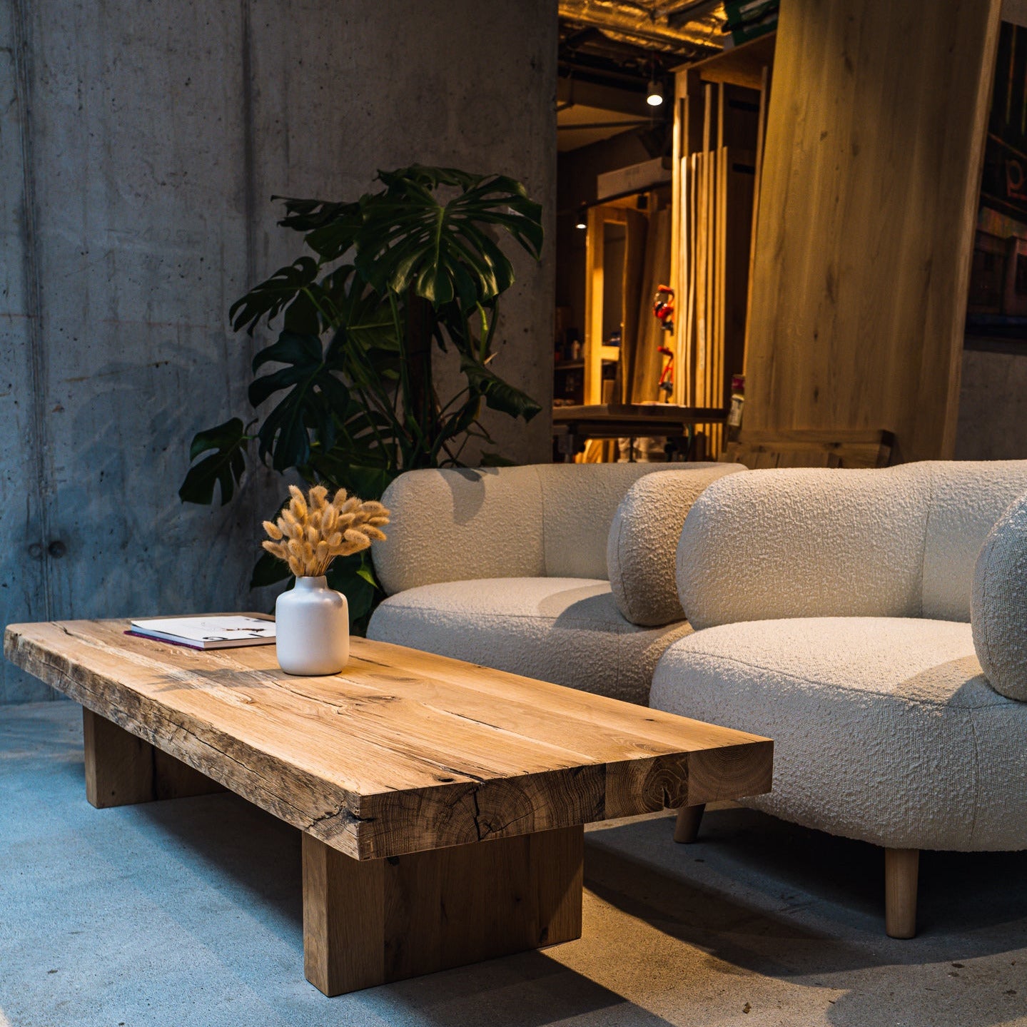 wohnzimmer tisch | couchtisch | loungetisch massivholz