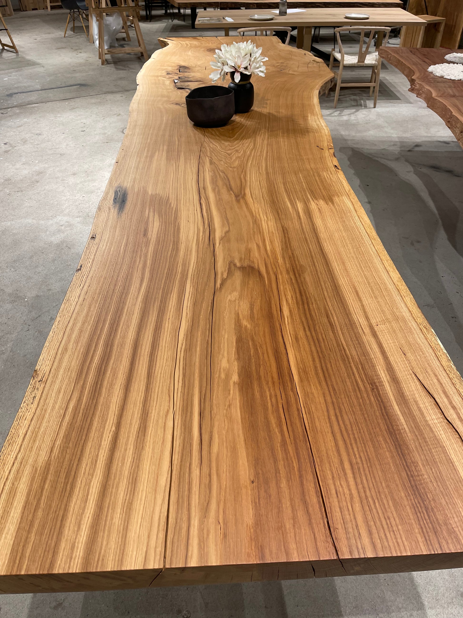 Monolith Esstisch Eichenholz 