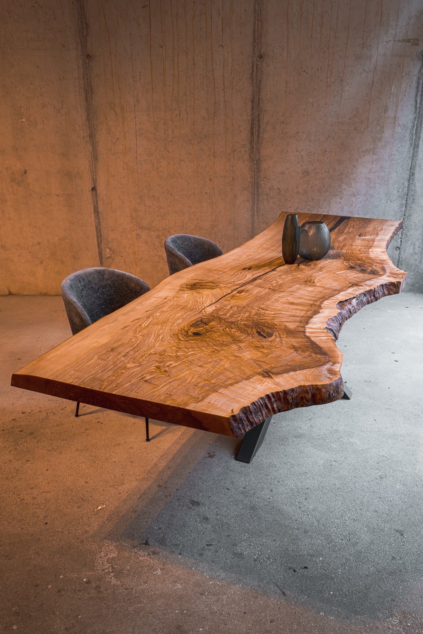 Esstisch Massivholz Esche | Baumtisch Esche | Naturholztisch | Tisch | Table 