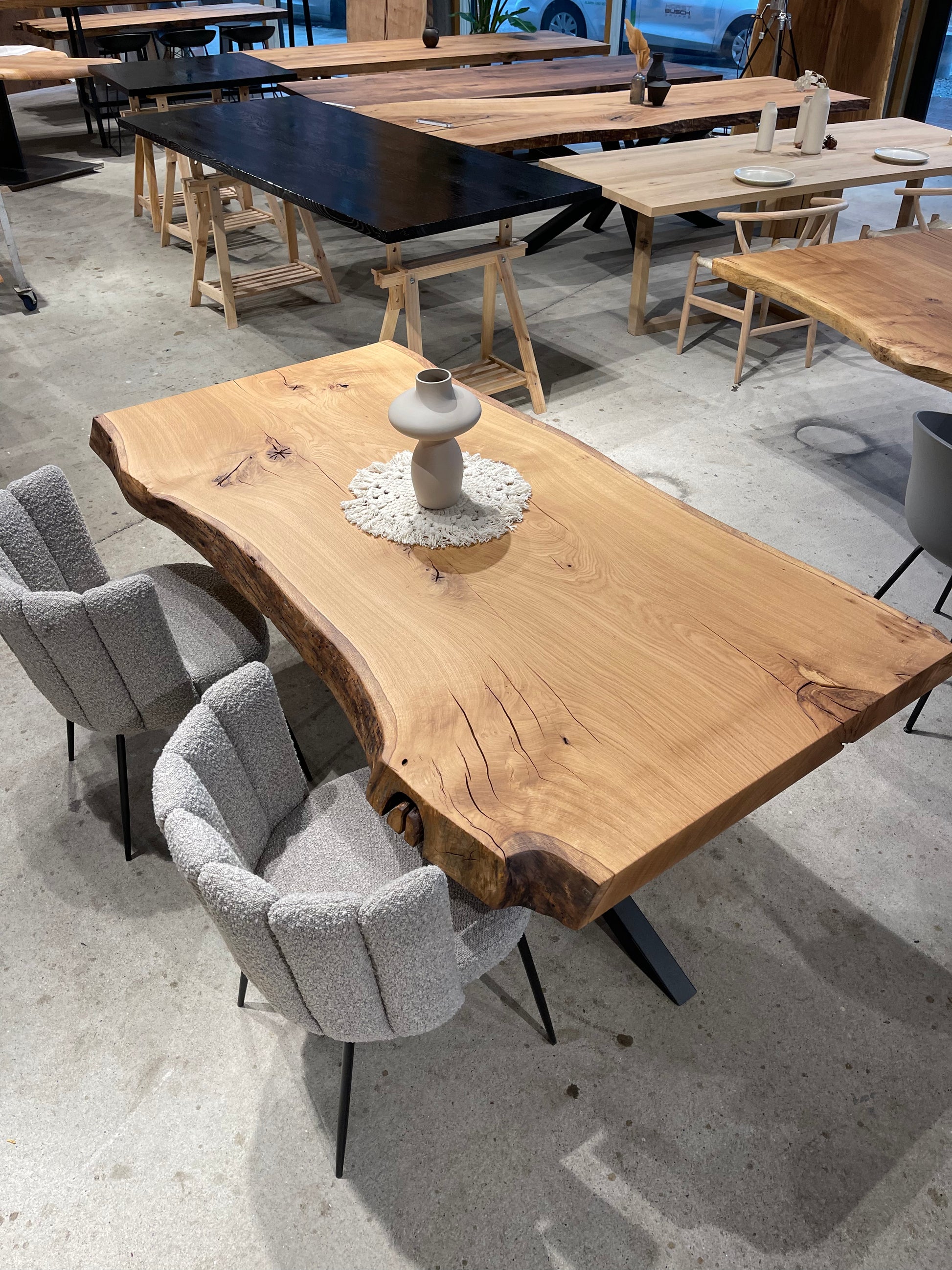 Esstisch Unikat Massivholz Holzwerk Hamburg 