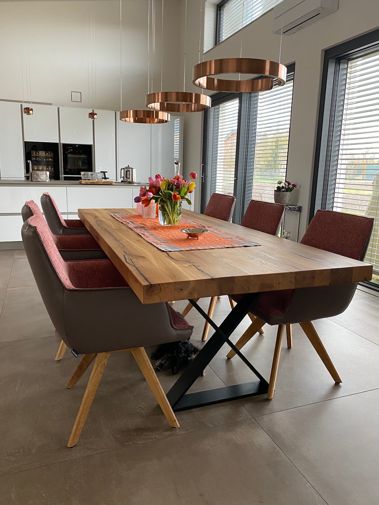 Altholz Esstisch | Rustikaler Eichentisch | Holzwerk Hamburg