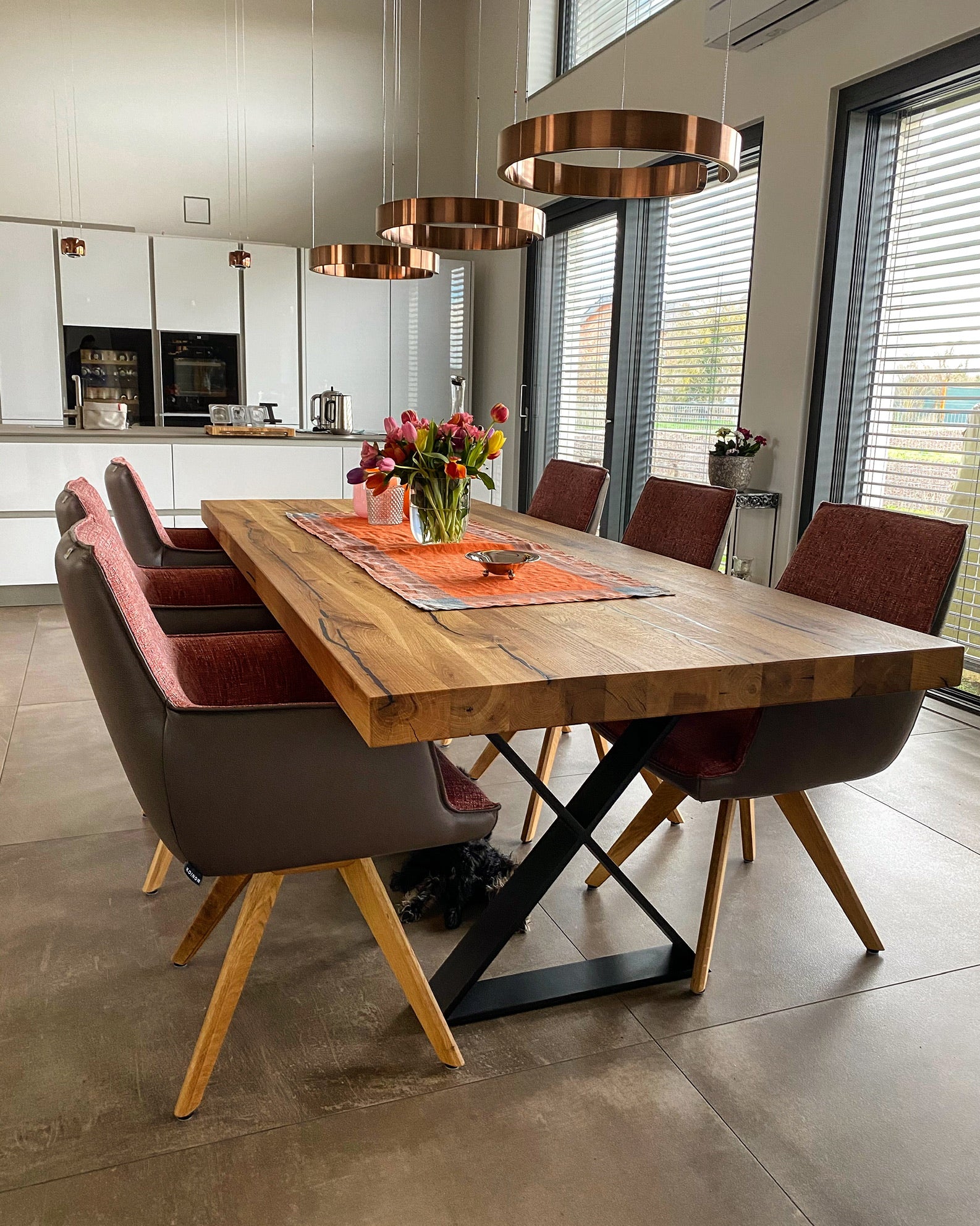 Altholz Esstisch | Rustikaler Eichentisch | Holzwerk Hamburg