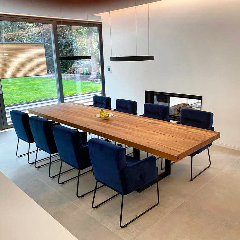 Großer Esstisch Massivholztisch aus Eichenholz nach Maß