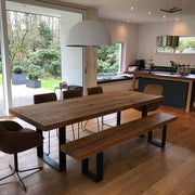 Altholztisch mit Bank | Holzwerk Hamburg