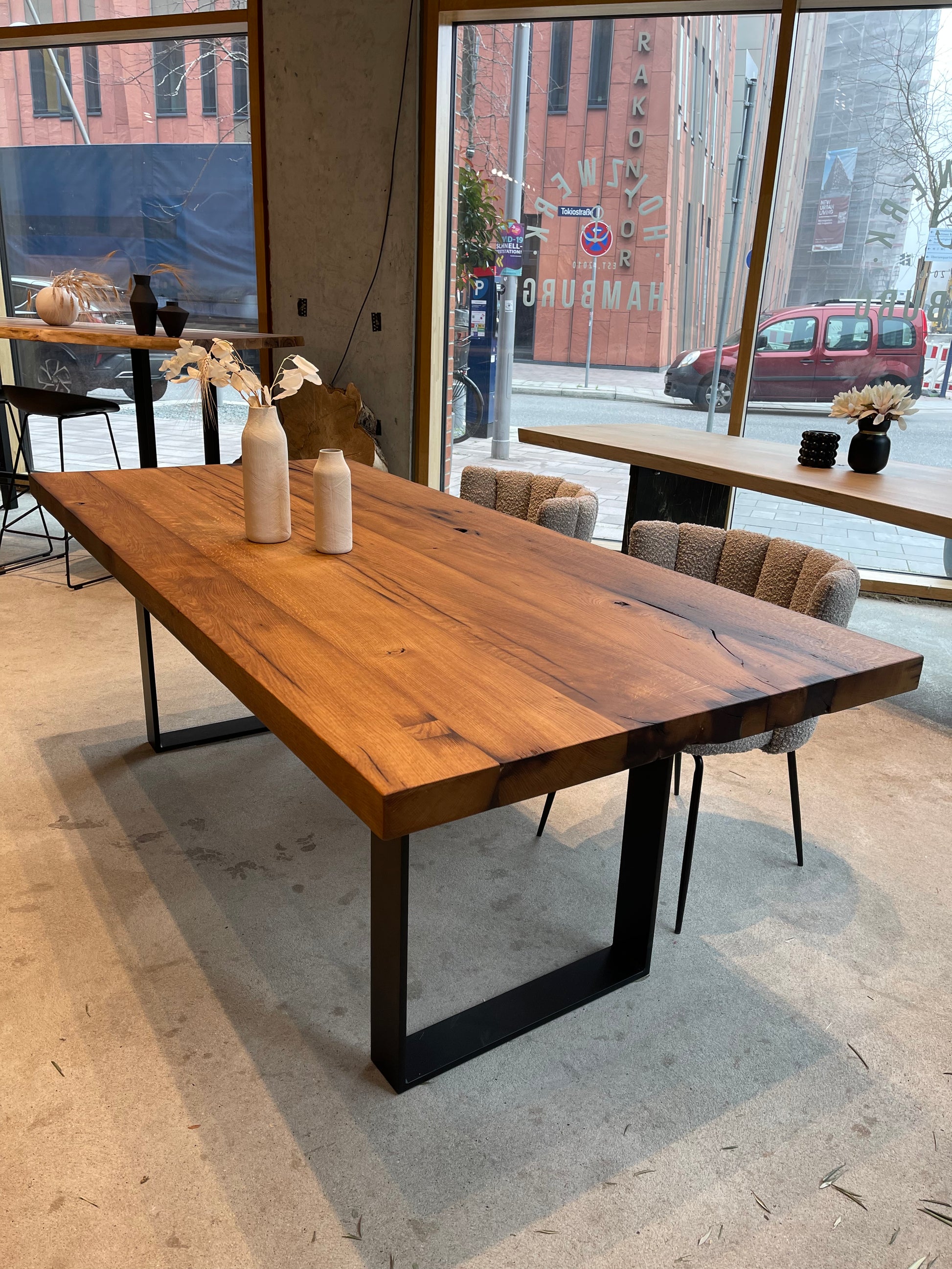 Esstisch nach Maß aus Altholz | Holzwerk Hamburg 