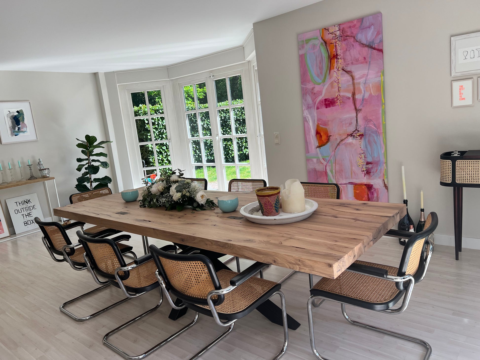 Heller Holztisch Rustikal | Holzwerk Hamburg