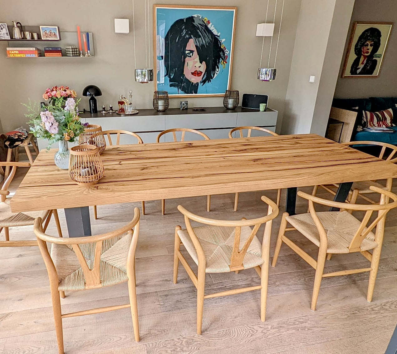 Massiver Altholztisch | Warmer Eichentisch | Holzwerk Hamburg