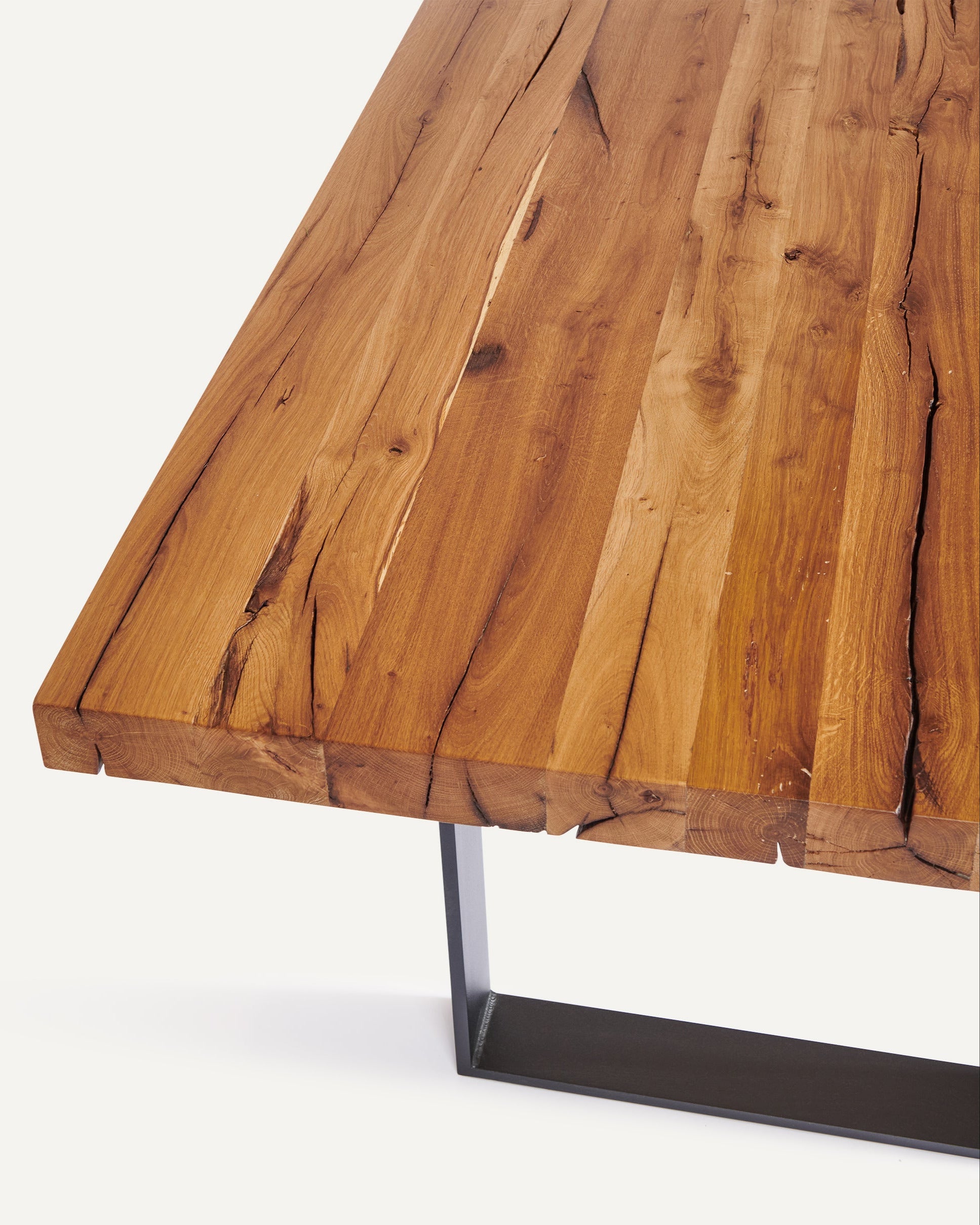 Holztisch Rustikal Eiche Altholz | Holzwerk Hamburg