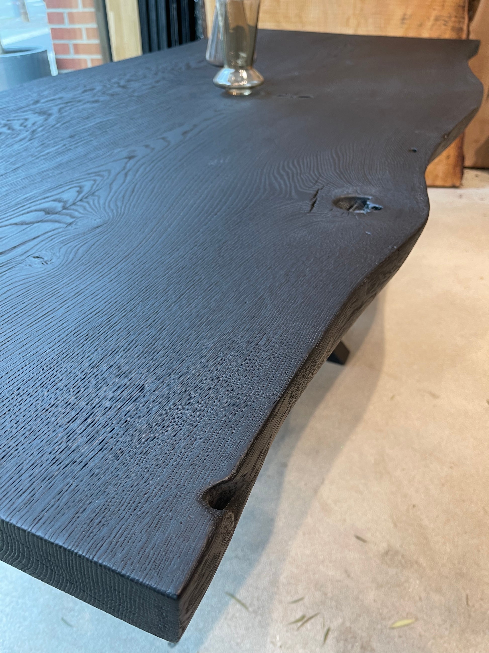 Holz Eiche Tisch geköhlt | Holzwerk Hamburg i