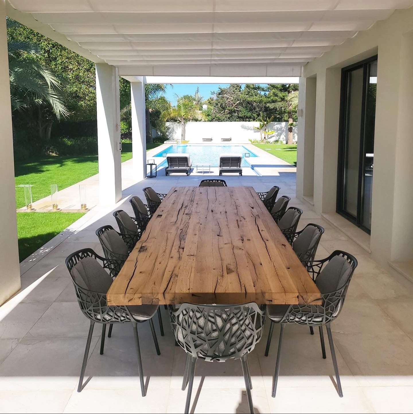 Gartentisch aus Holz | Holzwerk Hamburg 