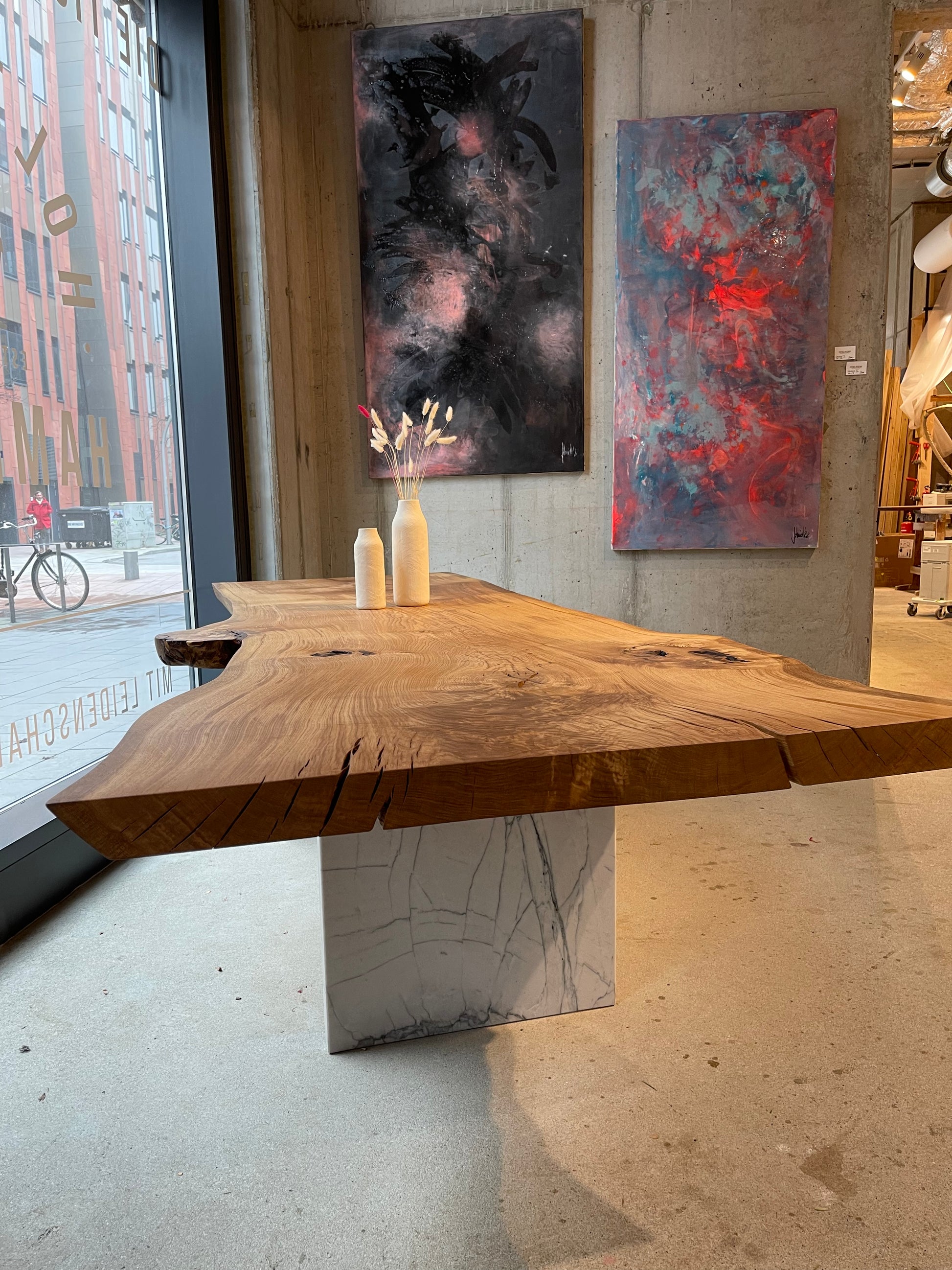 Unikat Tisch aus einem Baum | Holzwerk Hamburg 