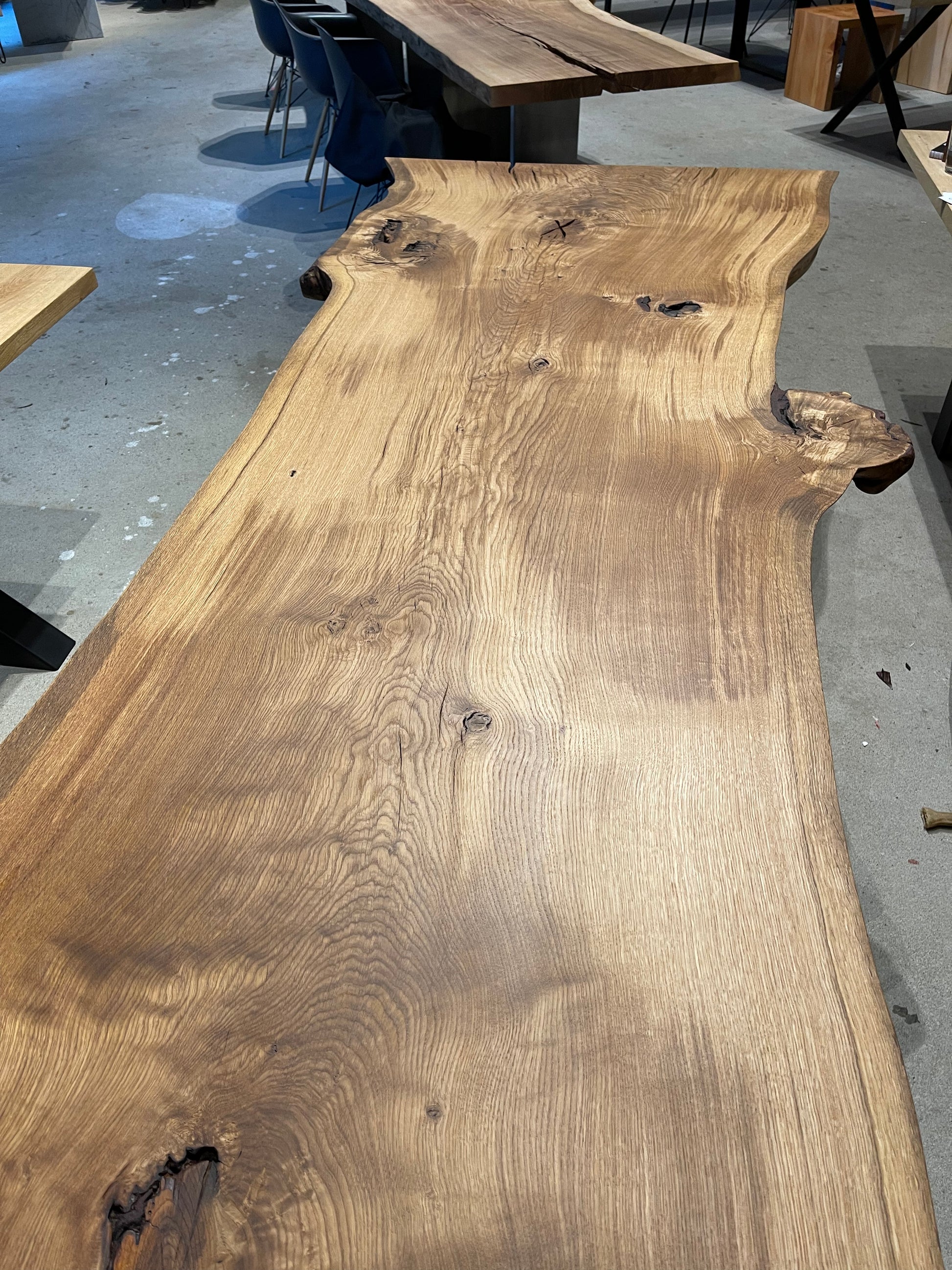 Markanter Eichen Einteiler | Holzwerk Hamburg