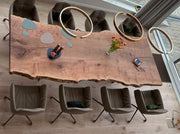 Baumtisch aus Platanenholz | Holzwerk Hamburg 