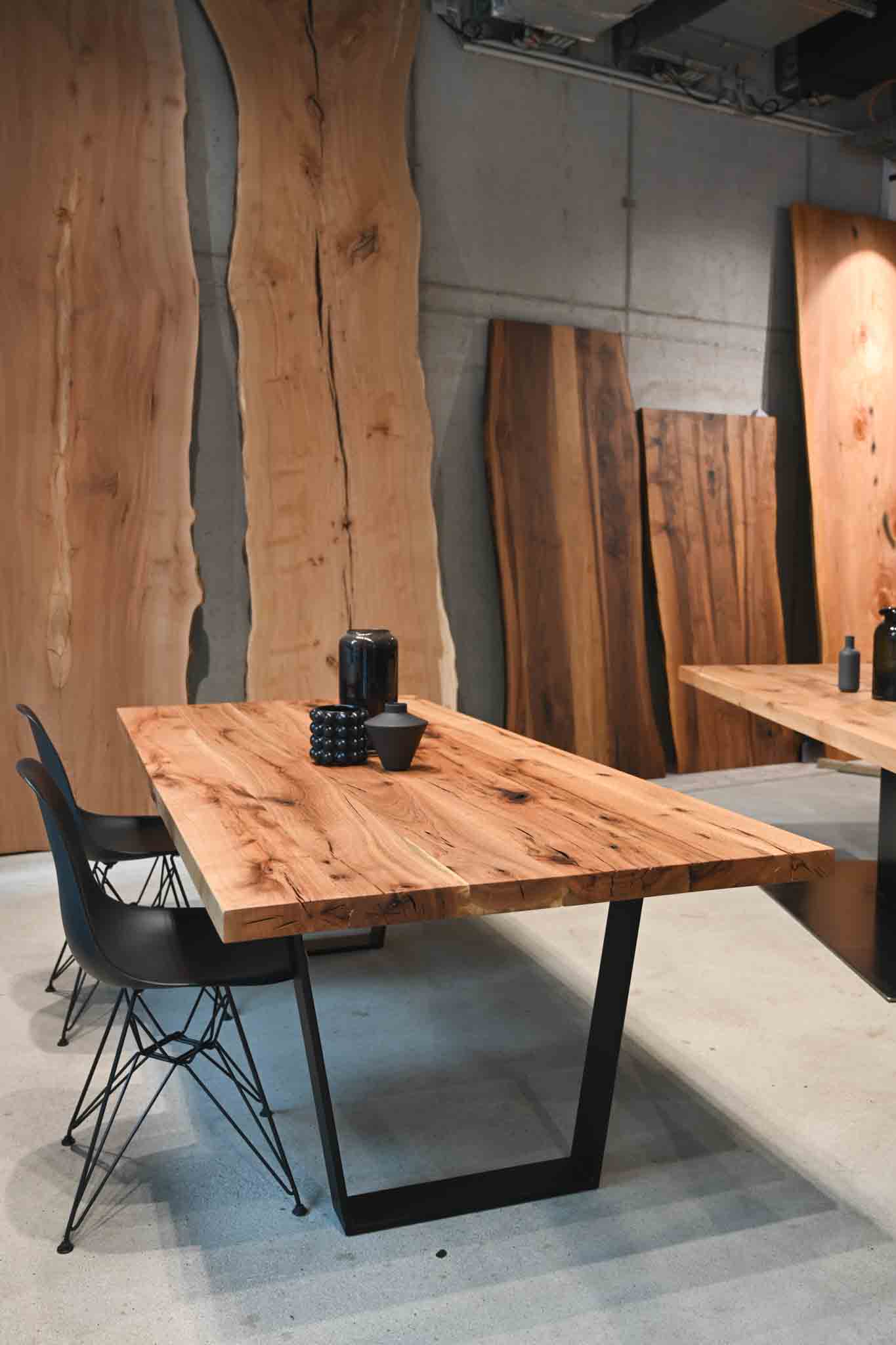 Rustikaler Eichentisch | Holzwerk Hamburg