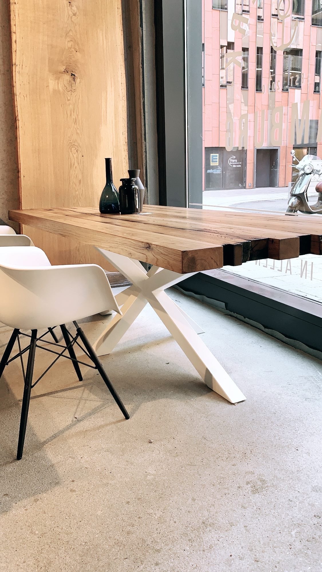 Altholztisch mit originaler Verzapfung | Holzwerk Hamburg