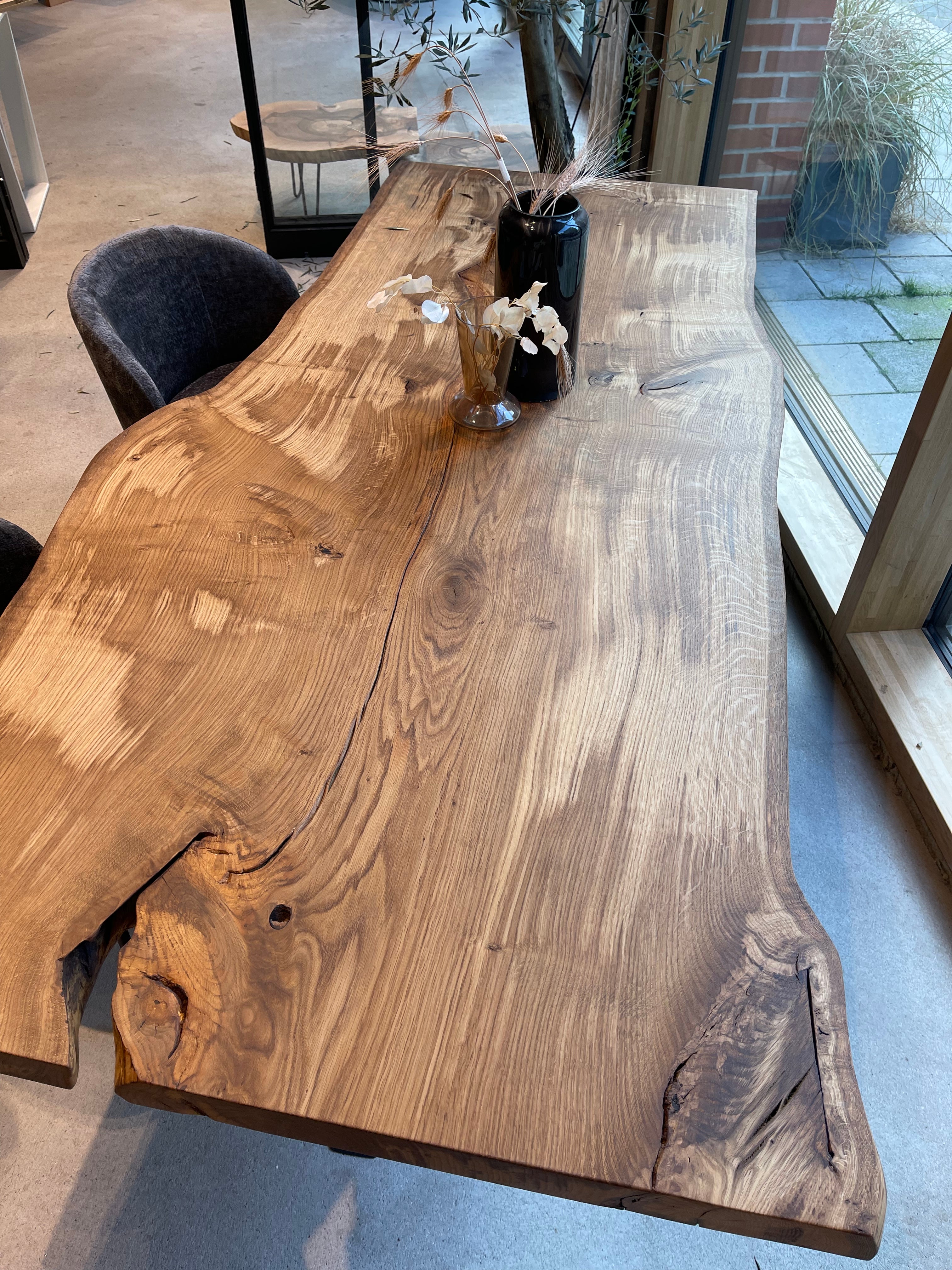 Esstisch aus einem Stück | Holzwerk Hamburg